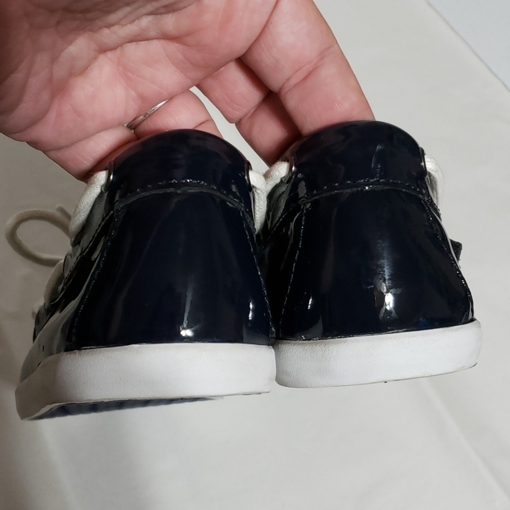 Cole haan navy blue patent leather boat shoes - Picture 4 of 8